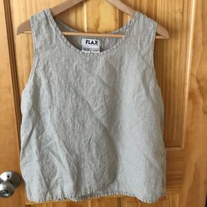 Flax Linen Tank Top